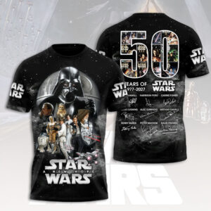 Star Wars 50th Anniversary 3D Apparel - HOATT17644