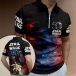 Star Wars 50th Anniversary Zip Polo Shirt – HOATT17286
