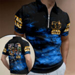 Star Wars 50th Anniversary Zip Polo Shirt – HOATT17545