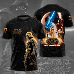 Star Wars 50th Anniversary 2027 3D Apparel - TMTHU5142