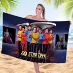 Star Trek 60th Anniversary Rectangle Beach Towel – HOATT17097