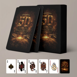 Star Wars 50th Anniversary 3D Playing Cards Deck - GNE5972