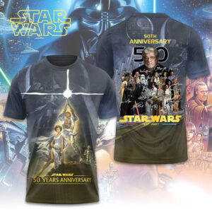 Star Wars 50th Anniversary 3D Apparel - TMTHU4520