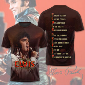 Elvis Presley 3D Apparel - TMTHU4791