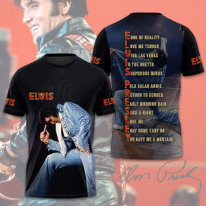 Elvis Presley 3D Apparel - TMTHU4822