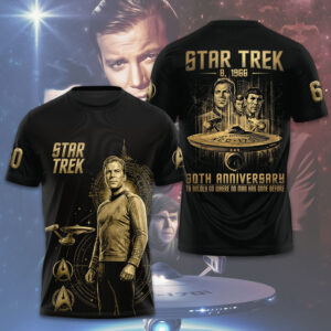 Star Trek 60th Anniversary 2026 3D Apparel - TMTHU4944