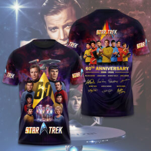 Star Trek 60th Anniversary 3D Apparel - TMTHU5449