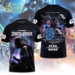 Star Wars 50th Anniversary 2027 3D Apparel - TMTHU5486