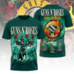 Guns N’ Roses Tour 2026 3D Apparel – TANTN21980