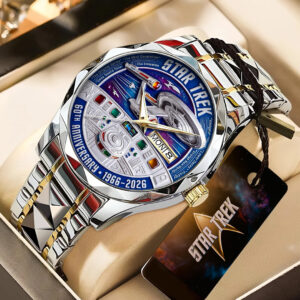 Star Trek 60th Anniversary Alloy Luxury Quartz Watch - TANTN22043