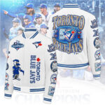 Toronto Blue Jays 50th Anniversary Varsity Jacket – TANTN22113