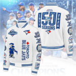 Toronto Blue Jays 50th Anniversary Varsity Jacket – TANTN22114