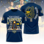 Michigan Wolverines 2026 Men’s Basketball National Champions 3D Apparel – TANTN22140
