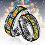 Michigan Wolverines 2026 Men’s Basketball National Champions Custom Alloy Ring – TANTN22143
