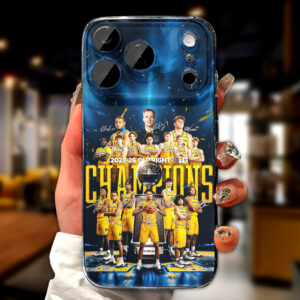 Michigan Wolverines 2026 Men's Basketball National Champions Phone Case – TANTN22151