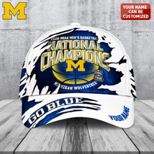 Personalized Michigan Wolverines 2026 Men's Basketball National Champions Classic Cap - TANTN22177