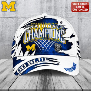 Personalized Michigan Wolverines 2026 Men's Basketball National Champions Classic Cap - TANTN22181