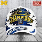 Personalized Michigan Wolverines 2026 Men’s Basketball National Champions Classic Cap – TANTN22278