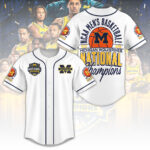 Michigan Wolverines 2026 Men’s Basketball National Champions Baseball Jersey – TANTN22392