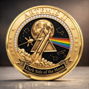 Pink Floyd x Artemis II Commemorative Coin - TANTN22396