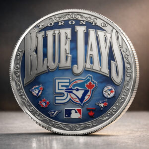 Toronto Blue Jays 50th Anniversary Commemorative Coin - TANTN22421