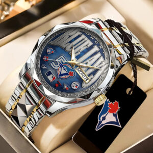 Toronto Blue Jays 50th Anniversary Alloy Luxury Quartz Watch - TANTN22422