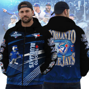 Toronto Blue Jays 50th Anniversary 3D Windbreaker Jacket - TANTN22456