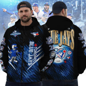 Toronto Blue Jays 50th Anniversary 3D Windbreaker Jacket - TANTN22457