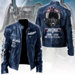 Top Gun 40th Anniversary 2026 Motorcycle Leather Jacket – TANTN22459
