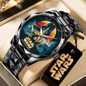 Star Wars 50th Anniversary Alloy Luxury Quartz Watch - TANTN22498