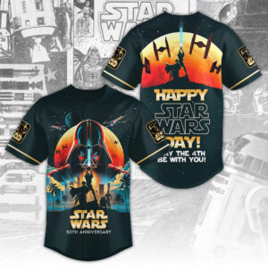 Star Wars 50th Anniversary Baseball Jersey - TANTN22512