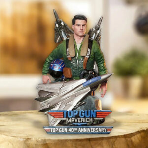 Top Gun 40th Anniversary 2026 Custom Shape Acrylic Plaque - TMTHU5381