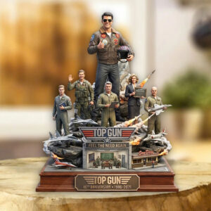 Top Gun 40th Anniversary 2026 Shape Acrylic Plaque - TMTHU5402