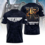 Top Gun 40th Anniversary 2026 3D Apparel – TANTN22612