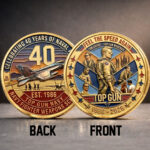Top Gun 40th Anniversary 2026 Commemorative Coin – TMTHU5549