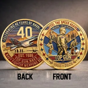 Top Gun 40th Anniversary 2026 Commemorative Coin - TMTHU5549
