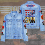Top Gun 40th Anniversary 2026 2D Denim Jacket – TANTN22616