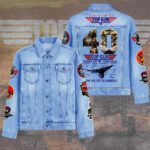 Top Gun 40th Anniversary 2026 2D Denim Jacket – TANTN22617