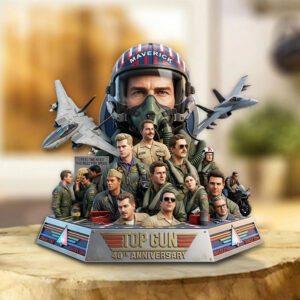 Top Gun 40th Anniversary Shape Acrylic Plaque - TMTHU5513