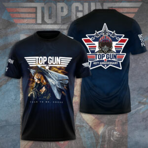 Top Gun 40th Anniversary 3D Apparel - GNE6079