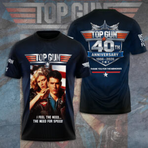 Top Gun 40th Anniversary 3D Apparel - GNE6080