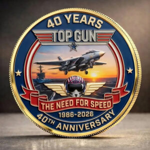 Top Gun 40th Anniversary Commemorative Coin - GNE6091