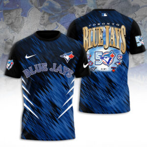 Toronto Blue Jays 50th Anniversary 3D Apparel - TANTN22079