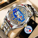 Toronto Blue Jays 50th Anniversary Alloy Luxury Quartz Watch – TANTN22420