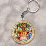 Winnie-the-Pooh 100th Anniversary Custom Shape 2-sided Keychain – HOATT17663