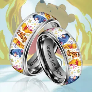 Winnie-the-Pooh 100th Anniversary 2026 Custom Alloy Ring - TMTHU5159
