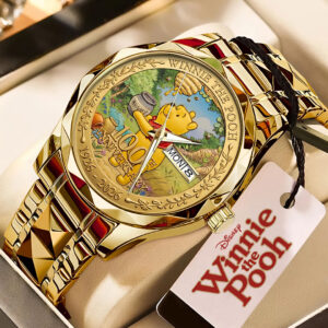 Winnie-the-Pooh 100th Anniversary 2026 Alloy Luxury Quartz Watch - TMTHU5114