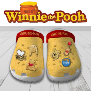 Winnie-the-Pooh 100th Anniversary 2026 Custom Clogs - TMTHU5152