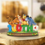 Winnie-the-Pooh 100th Anniversary Custom Shape Acrylic Plaque – TMTHU4975