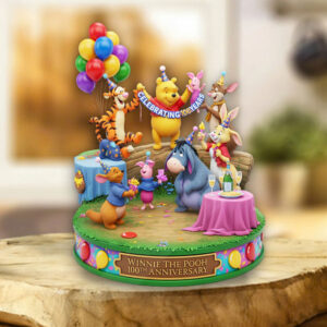 Winnie-the-Pooh 100th Anniversary Custom Shape Acrylic Plaque - TMTHU4977